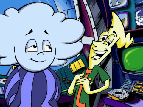 Captura de tela de Pajama Sam 2: Thunder and Lightning Aren't so Frightening (2 de 4)