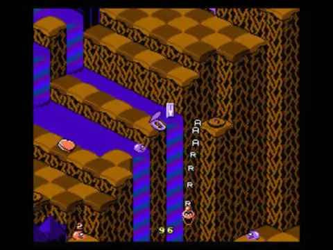 Captura de tela de Snake Rattle 'n' Roll (4 de 4)