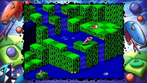 Captura de tela de Snake Rattle 'n' Roll (1 de 4)