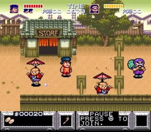 Captura de tela de The Legend of the Mystical Ninja (3 de 4)