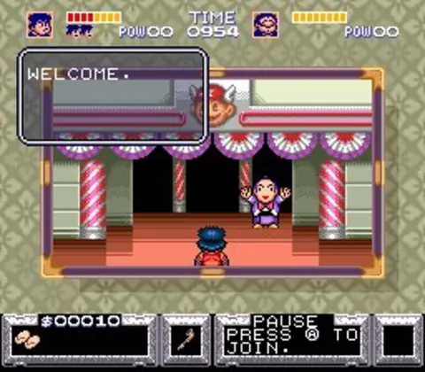 Captura de tela de The Legend of the Mystical Ninja (2 de 4)