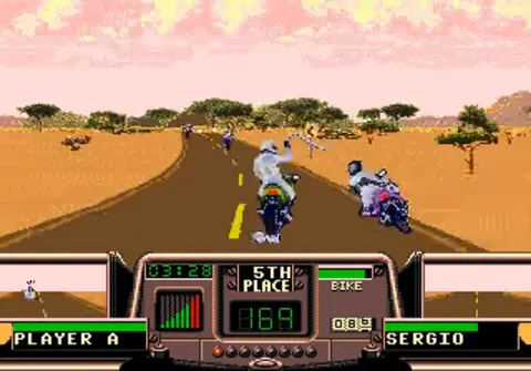 Captura de tela de Road Rash 3 (3 de 3)