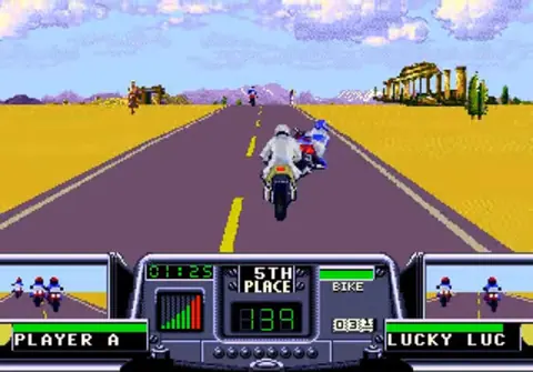 Captura de tela de Road Rash 3 (1 de 3)