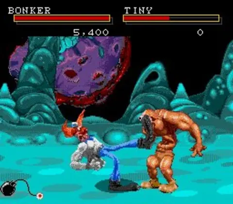 Captura de tela de ClayFighter (3 de 4)