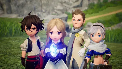 Captura de tela de Bravely Default II (1 de 4)