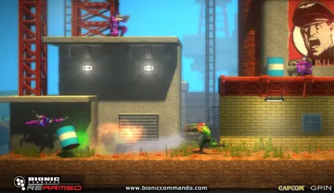 Captura de tela de Bionic Commando Rearmed (1 de 4)