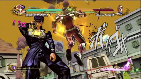Captura de tela de JoJo's Bizarre Adventure: All Star Battle (2 de 4)