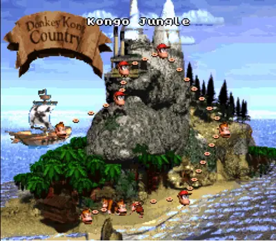 Captura de tela de Donkey Kong Country (4 de 4)