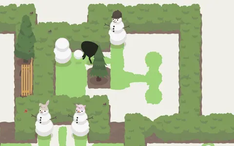 Captura de tela de A Good Snowman is Hard to Build (3 de 4)