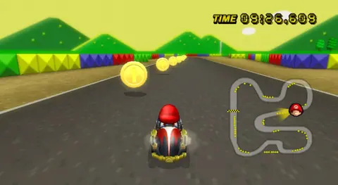 Captura de tela de Mario Kart Wii (1 de 4)