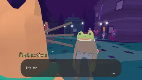 Captura de tela de Frog Detective 2: The Case of the Invisible Wizard (3 de 4)
