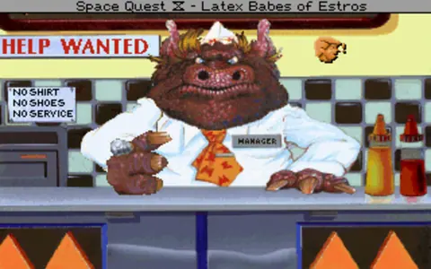 Captura de tela de Space Quest IV: Roger Wilco and the Time Rippers (4 de 4)