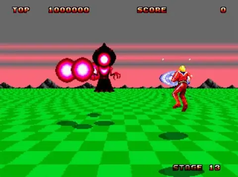 Captura de tela de Space Harrier II (1 de 4)
