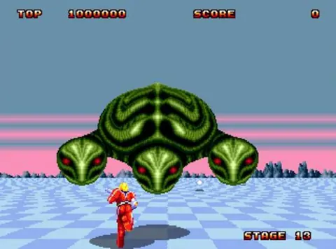 Captura de tela de Space Harrier II (2 de 4)