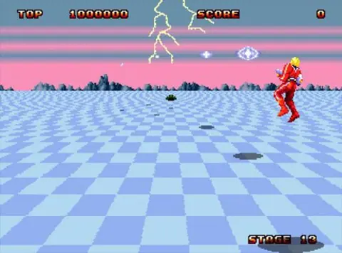 Captura de tela de Space Harrier II (3 de 4)