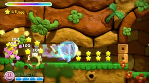 Captura de tela de Kirby and the Rainbow Curse (1 de 4)
