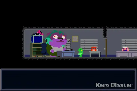 Captura de tela de Kero Blaster (3 de 4)