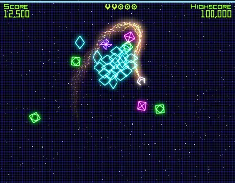 Captura de tela de Geometry Wars: Retro Evolved (3 de 4)