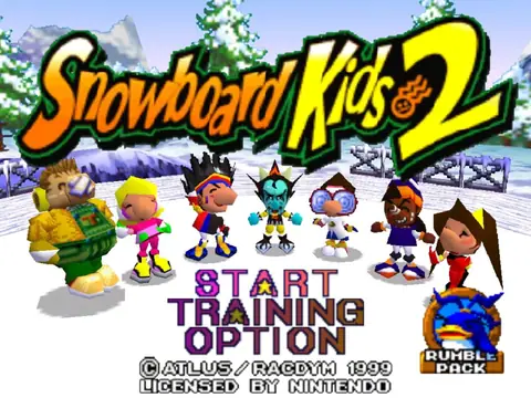 Captura de tela de Snowboard Kids 2 (1 de 3)