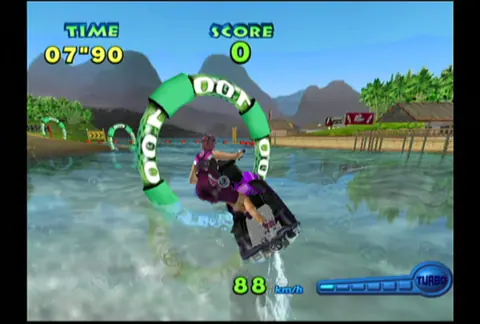 Captura de tela de Wave Race: Blue Storm (3 de 4)