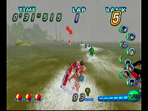 Captura de tela de Wave Race: Blue Storm (1 de 4)
