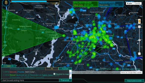 Captura de tela de Ingress (1 de 1)