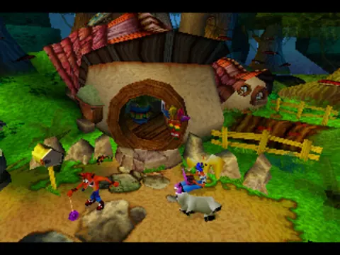 Captura de tela de Crash Bandicoot: Warped (1 de 4)
