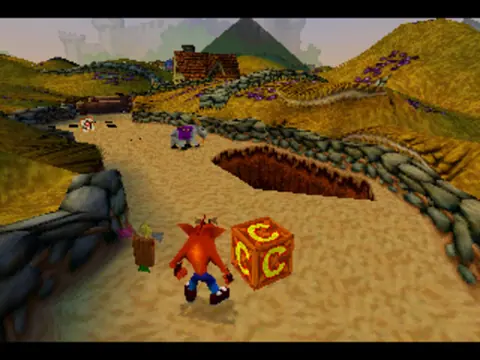 Captura de tela de Crash Bandicoot: Warped (4 de 4)