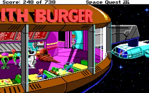 Captura de tela de Space Quest III: The Pirates Of Pestulon (3 de 4)