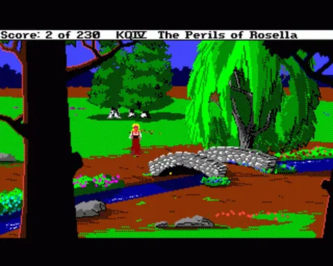 Captura de tela de King's Quest IV: The Perils of Rosella (3 de 3)