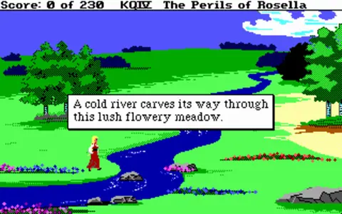 Captura de tela de King's Quest IV: The Perils of Rosella (2 de 3)