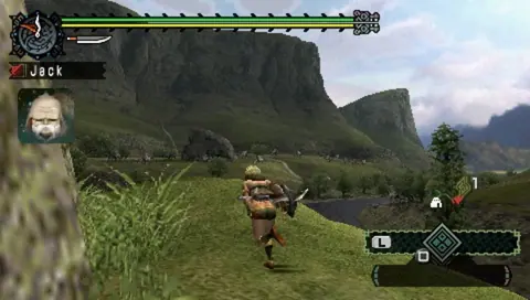 Captura de tela de Monster Hunter Freedom (3 de 3)