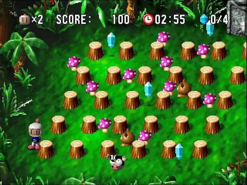 Captura de tela de Bomberman World (2 de 4)