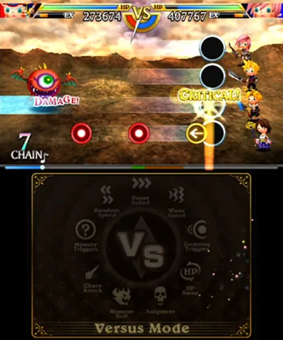 Captura de tela de Theatrhythm Final Fantasy: Curtain Call (2 de 4)