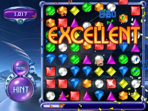 Captura de tela de Bejeweled 2 (1 de 4)