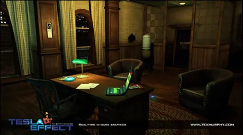 Captura de tela de Tesla Effect: A Tex Murphy Adventure (2 de 4)