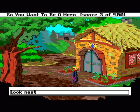 Captura de tela de Hero's Quest: So You Want to Be a Hero (2 de 3)