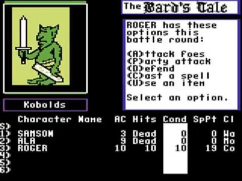 Captura de tela de Tales of the Unknown: Volume I - The Bard's Tale (2 de 2)