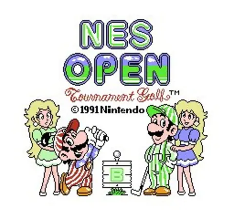 Captura de tela de NES Open Tournament Golf (4 de 4)