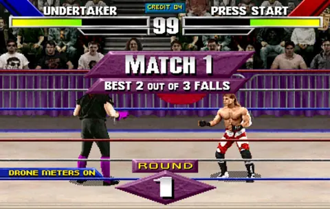 Captura de tela de WWF WrestleMania: The Arcade Game (1 de 3)