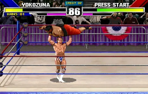 Captura de tela de WWF WrestleMania: The Arcade Game (2 de 3)