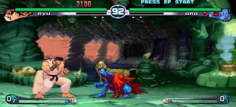 Captura de tela de Street Fighter III 2nd Impact: Giant Attack (1 de 4)