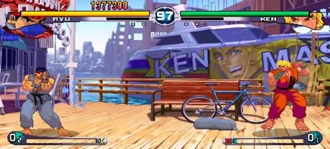 Captura de tela de Street Fighter III 2nd Impact: Giant Attack (3 de 4)