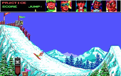 Captura de tela de Ski or Die (1 de 4)