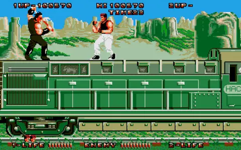 Captura de tela de Bad Dudes vs. Dragon Ninja (3 de 4)