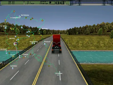 Captura de tela de Hard Truck 2: King of the Road (2 de 4)