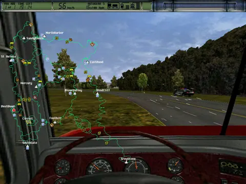 Captura de tela de Hard Truck 2: King of the Road (1 de 4)