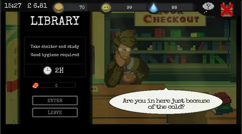 Captura de tela de Change: A Homeless Survival Experience (2 de 4)