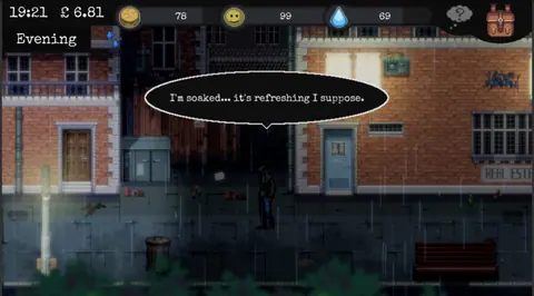 Captura de tela de Change: A Homeless Survival Experience (1 de 4)