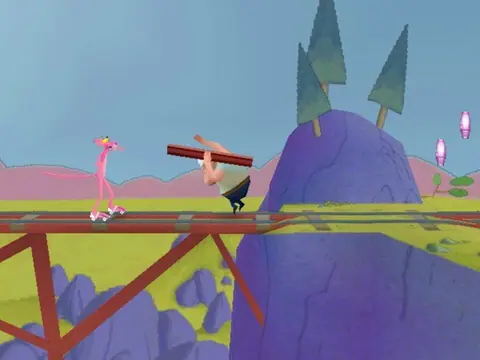 Captura de tela de Pink Panther: Pinkadelic Pursuit (1 de 4)
